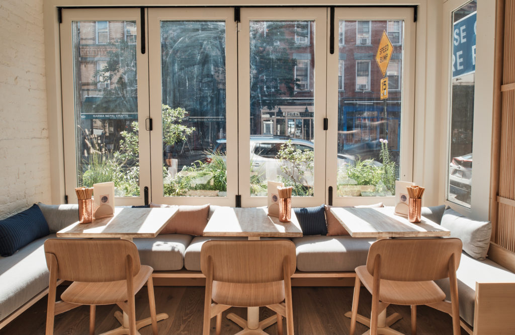 Tables at Nami Nori