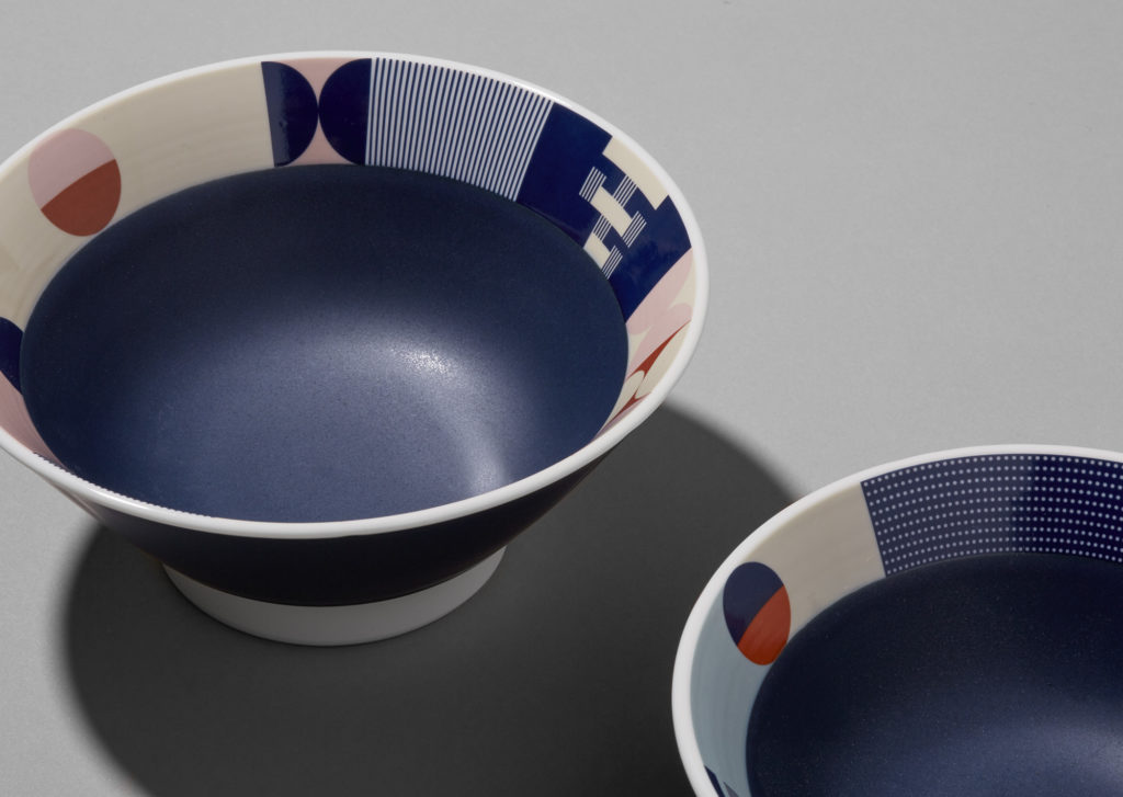 Custom Tonchin ramen bowls