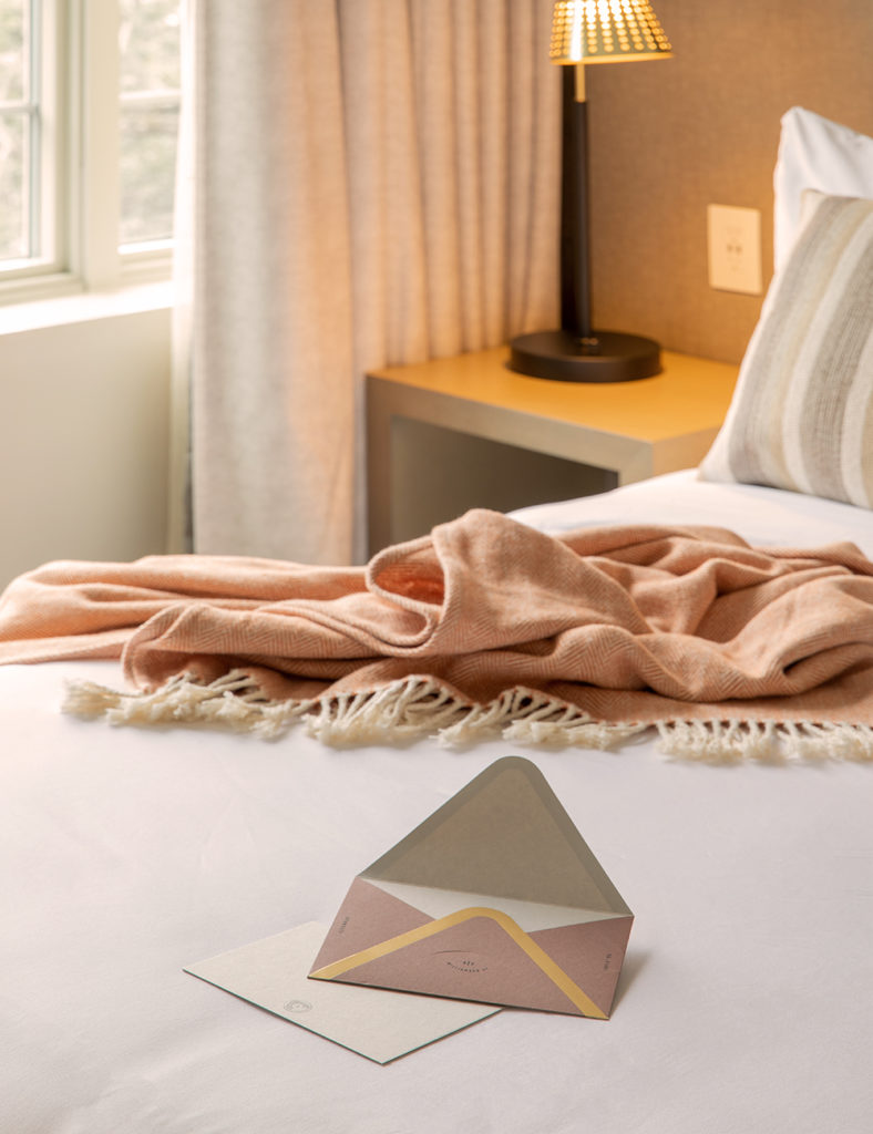 Guest room at The Alida