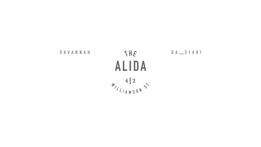 Alida Hotel logo lockup