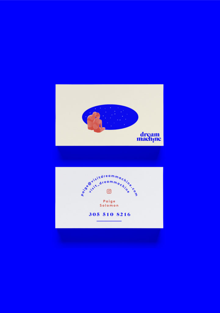 Dream Machine business card