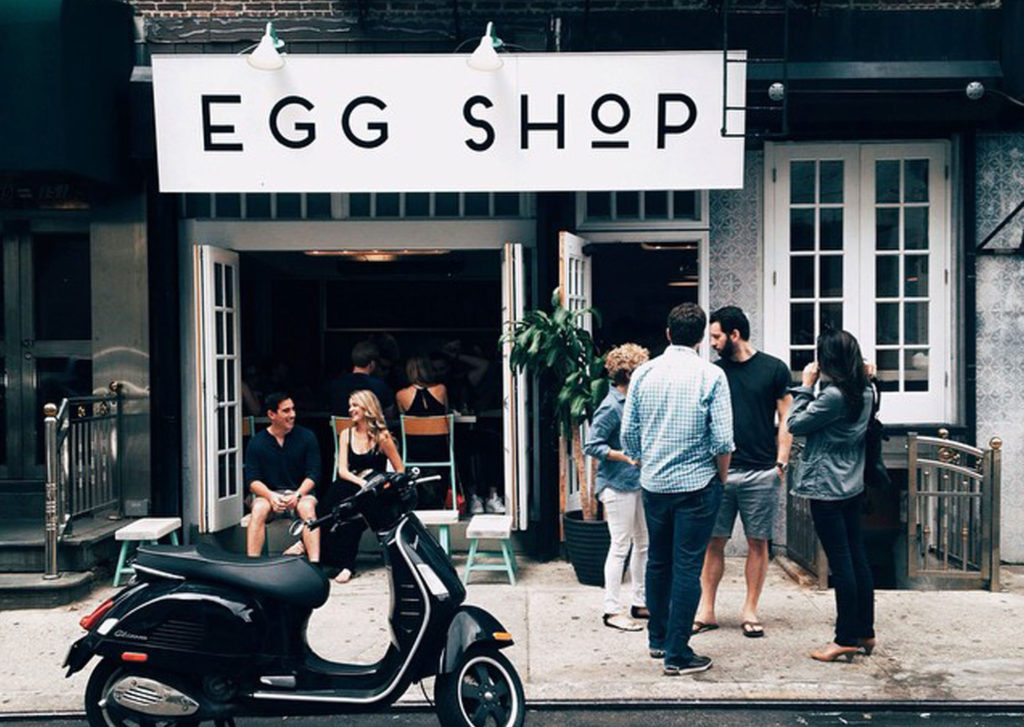 Egg Shop Manhattan exterior