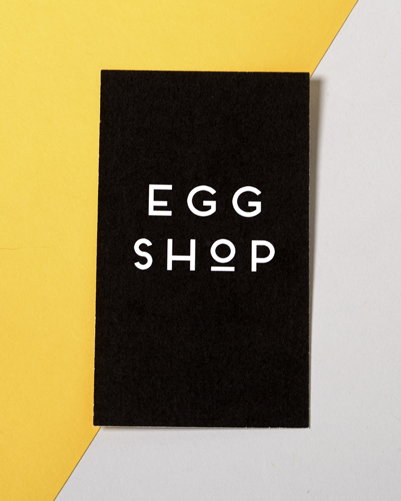 Egg Shop business card